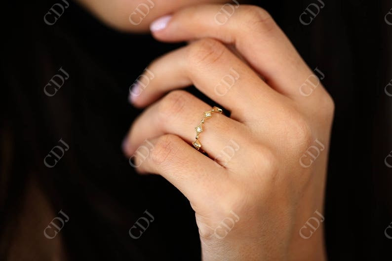 0.17CTW Lab Grown Diamond Full Eternity Wedding Band  customdiamjewel   