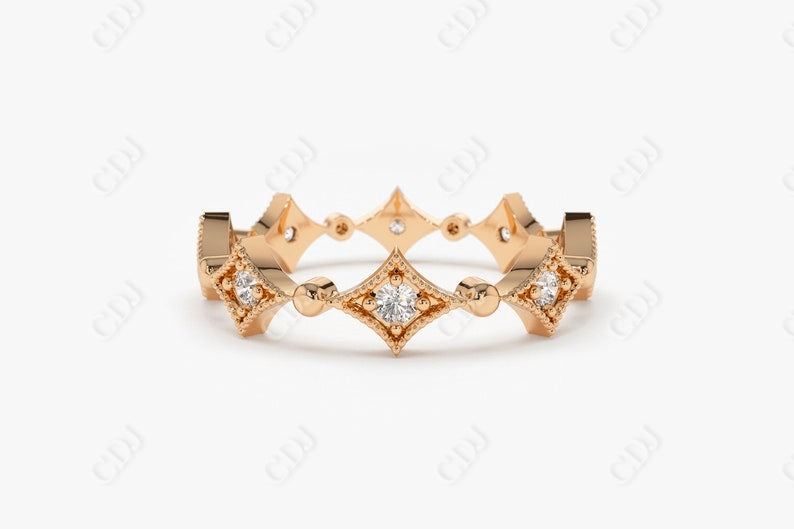 0.17CTW Lab Grown Diamond Full Eternity Wedding Band  customdiamjewel   