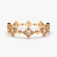 0.17CTW Round Cut Natural Diamond Micro Pave Antique Band  customdiamjewel 10 KT Solid Gold Rose Gold VVS-EF