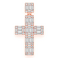 1.80CTW Baguette Cross Hip Hop Pendant  customdiamjewel   