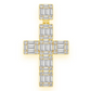 1.80CTW Baguette Cross Hip Hop Pendant  customdiamjewel   