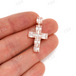 1.80CTW Baguette Cross Hip Hop Pendant  customdiamjewel   