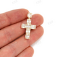 1.80CTW Baguette Cross Hip Hop Pendant  customdiamjewel   