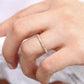 0.57CTW Lab Grown Alternating Baguette And Round Diamond Band  customdiamjewel   