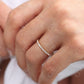 0.57CTW Lab Grown Alternating Baguette And Round Diamond Band  customdiamjewel   