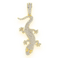 1.00CTW Lizard Hip Hop Pendant  customdiamjewel   