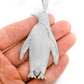 16.25CTW Round Diamond Penguin Hip Hop Pendant  customdiamjewel   