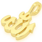 Allah Solid Gold Pendant  customdiamjewel   