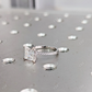 Princess Cut Moissanite Square Engagement Ring  customdiamjewel   