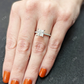 Princess Cut Moissanite Square Engagement Ring  customdiamjewel   
