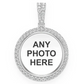 0.50CTW Small Round Picture Memory Pendant  customdiamjewel   