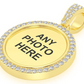 0.50CTW Small Round Picture Memory Pendant  customdiamjewel   