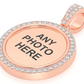 0.50CTW Small Round Picture Memory Pendant  customdiamjewel   