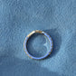 0.70CTW V Shaped Lab Grown Diamond Wedding Band  customdiamjewel   