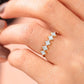 0.60CTW Lab Grown Princess Cut Diamond Wedding Band  customdiamjewel   