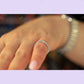 0.70CTW V Shaped Lab Grown Diamond Wedding Band  customdiamjewel   