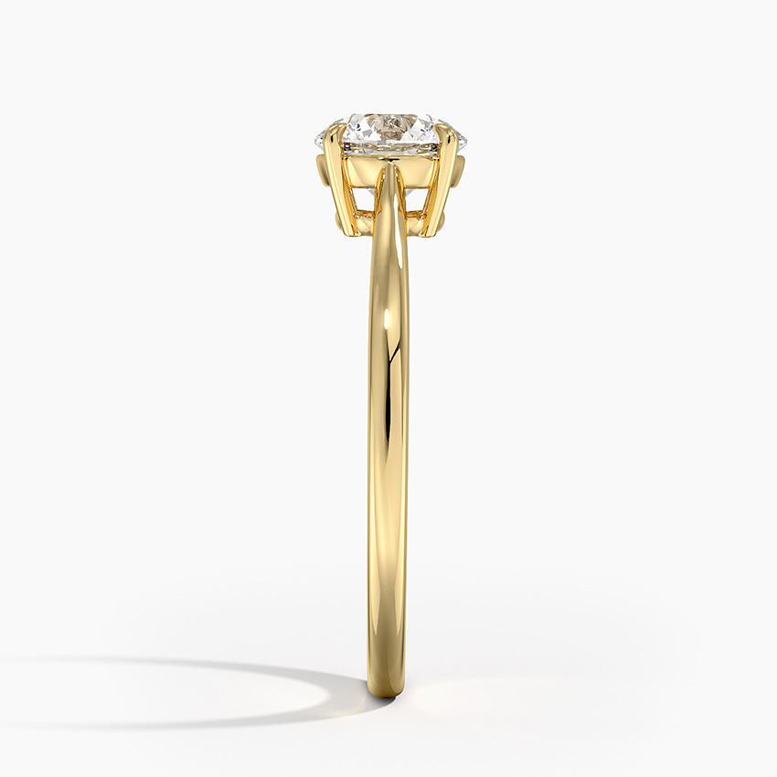 2CT Lab Grown Diamond Basket Setting Solitaire Engagement Ring  customdiamjewel   