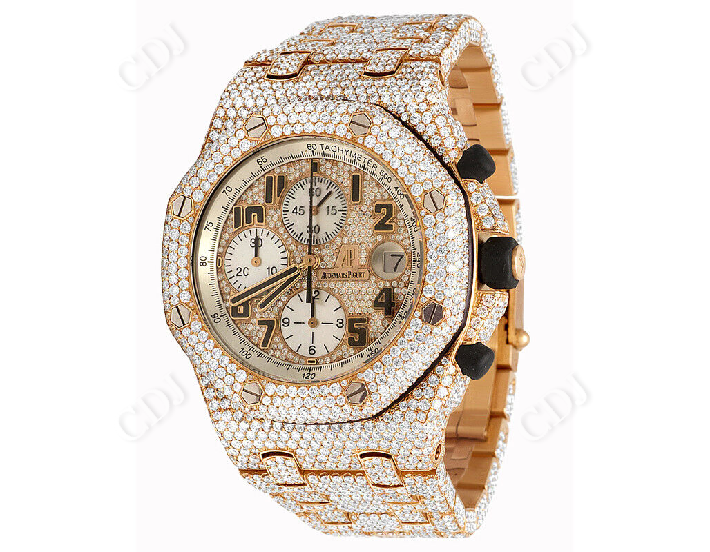 Fully Ice Out Luxury Diamond Watch (36.0 CTW)