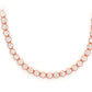 Crown Set Diamond Tennis Necklace Gift for Girl  customdiamjewel   