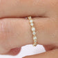 0.55CTW Lab Grown Art Deco Full Eternity Diamond Wedding Band  customdiamjewel   