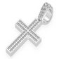 0.75 Ct Cross Diamond Pendant, 14K Gold Diamond Cross Pendant  customdiamjewel   