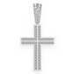 0.75 Ct Cross Diamond Pendant, 14K Gold Diamond Cross Pendant  customdiamjewel   