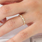 0.55CTW Lab Grown Art Deco Full Eternity Diamond Wedding Band  customdiamjewel   
