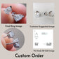 Pear Cut Moissanite Solitaire Prong Set Stud Earring  customdiamjewel   
