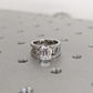 1.83CTW Emerald Cut Moissanite Engagement Ring  customdiamjewel 10KT White Gold VVS-EF