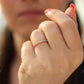 0.50CTW Half Eternity Lab Grown Wedding Band  customdiamjewel   