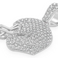 Gold Small Football Helmet Charm  customdiamjewel   