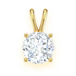 1.00CTW Round Cut Solitaire 4 Prong Pendant  customdiamjewel   