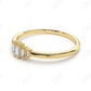 0.25CTW Lab Grown Baguette Diamond Wedding Ring  customdiamjewel   