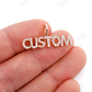 Simple Custom Engraved  Pendant  customdiamjewel   