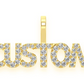 Simple Custom Engraved  Pendant  customdiamjewel   