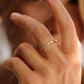 0.30CTW Baguette Cut Natural Diamond Antique Eternity Band  customdiamjewel   