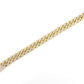925 Sterling Silver Miami Cuban Link Diamond Bracelet  customdiamjewel   
