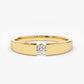 0.10 CTW Lab Grown Solitaire Engagement Ring  customdiamjewel   