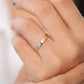 0.10 CTW Lab Grown Solitaire Engagement Ring  customdiamjewel   