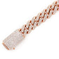925 Sterling Silver Miami Cuban Link Diamond Bracelet  customdiamjewel   