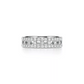 0.99 CTW Natural Diamond Double Band Wide Ring  customdiamjewel 10KT White Gold VVS-EF