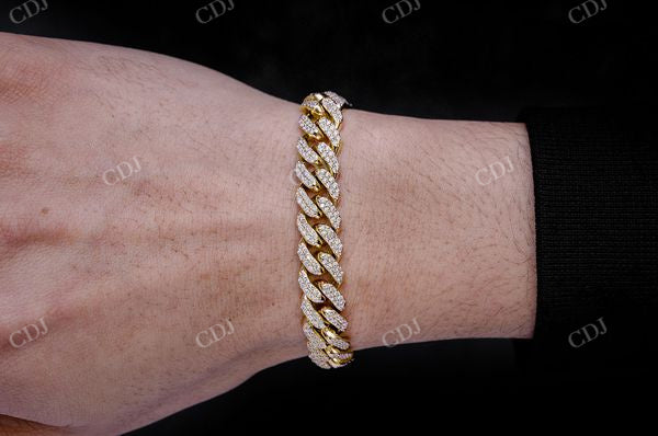 5.00CTW Miami Cuban Link Diamond Bracelet  customdiamjewel   