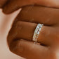 0.40 CTW Multi Shape Lab Grown Diamond Wedding Band  customdiamjewel   