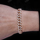 925 Sterling Silver Miami Cuban Link Diamond Bracelet  customdiamjewel   