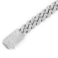 925 Sterling Silver Miami Cuban Link Diamond Bracelet  customdiamjewel   