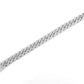 925 Sterling Silver Miami Cuban Link Diamond Bracelet  customdiamjewel   