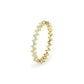 0.40CTW Round Cut Natural Diamond Zig Zag Shape Wedding Band  customdiamjewel   