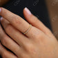 0.40CTW Round Cut Natural Diamond Zig Zag Shape Wedding Band  customdiamjewel   