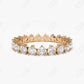 1.50CTW Lab Grown Diamond Full Eternity Wedding Ring  customdiamjewel Sterling Silver Rose Gold VVS-EF