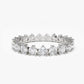 1.51CTW Natural Diamond 14K Gold Full Eternity Wedding Band  customdiamjewel 10 KT Solid Gold White Gold VVS-EF